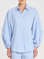 *PRE-ORDER* Billow Shirt - Miami/White