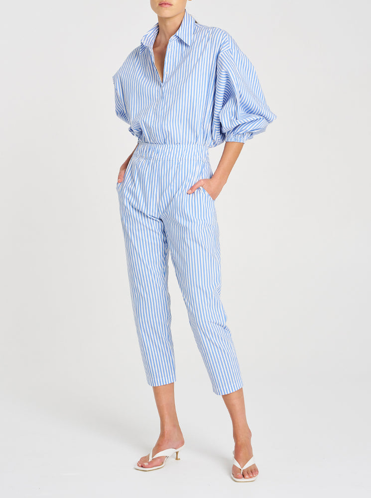 *PRE-ORDER* Billow Shirt - Miami/White