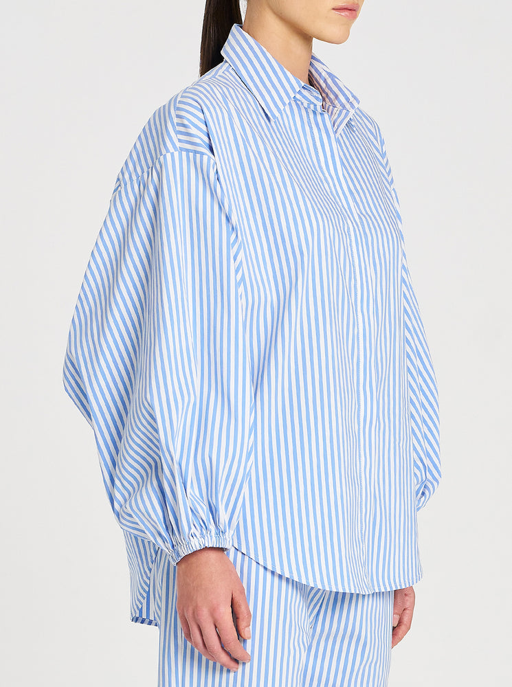 *PRE-ORDER* Billow Shirt - Miami/White