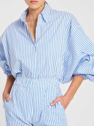 *PRE-ORDER* Billow Shirt - Miami/White