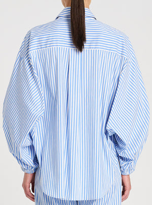 *PRE-ORDER* Billow Shirt - Miami/White