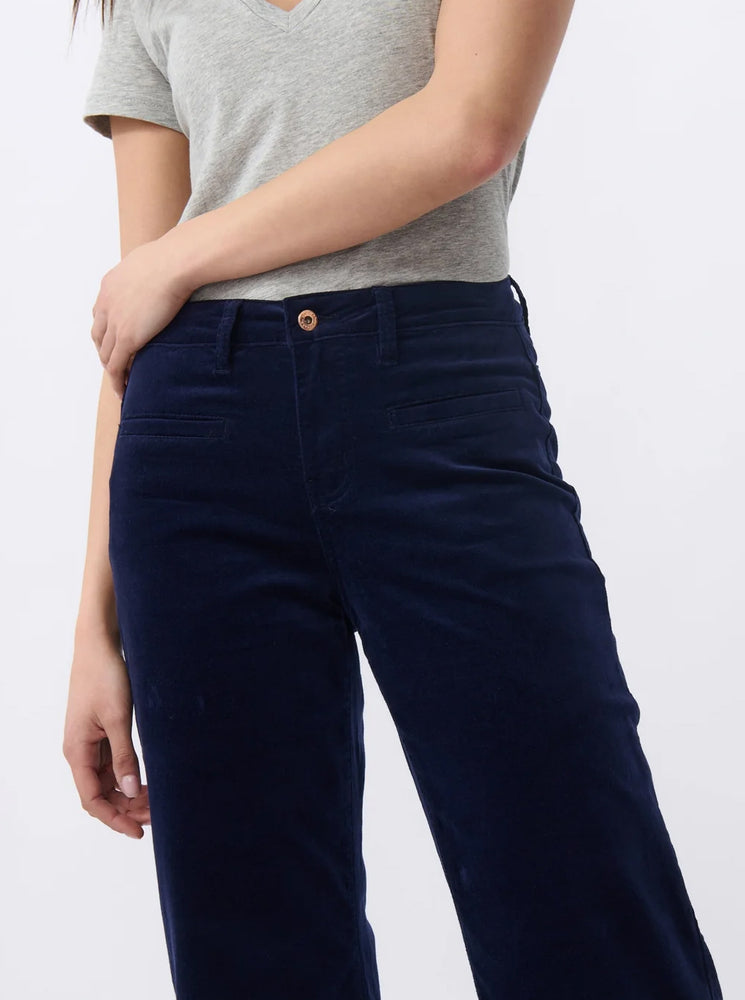 Freya Velvet Jean - Navy