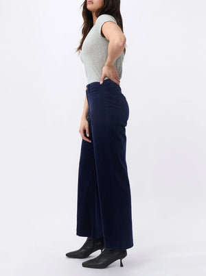 Freya Velvet Jean - Navy