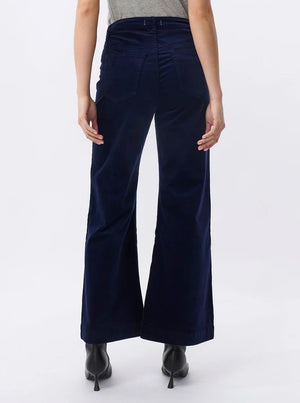 Freya Velvet Jean - Navy