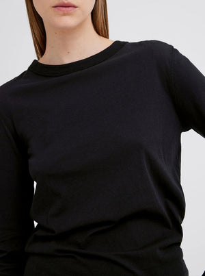 Davies Long Sleeve Tee - Black