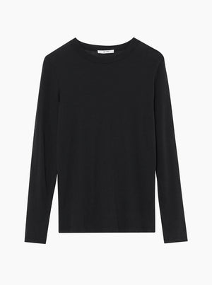 Davies Long Sleeve Tee - Black