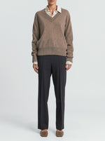 Sharpo Cashmere Sweater - Coffa Marle