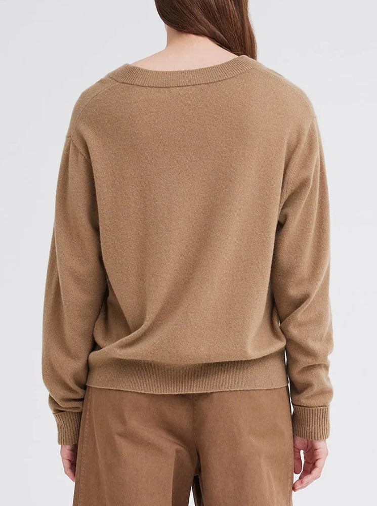 Sharpo Cashmere Sweater - Camel Neutral