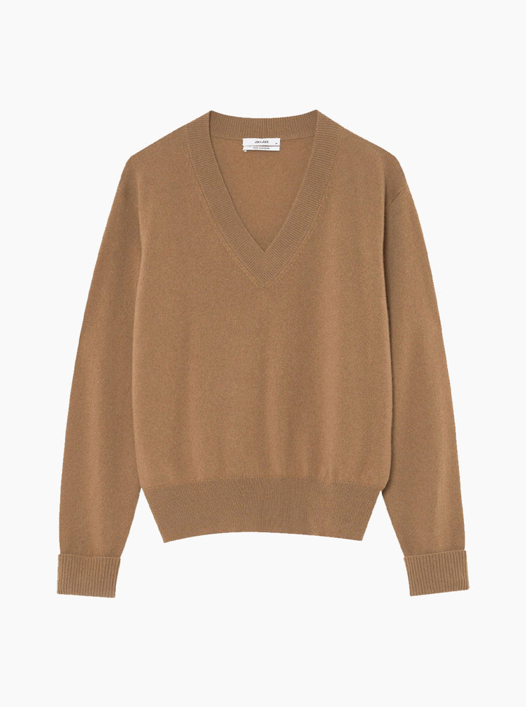 Sharpo Cashmere Sweater - Camel Neutral
