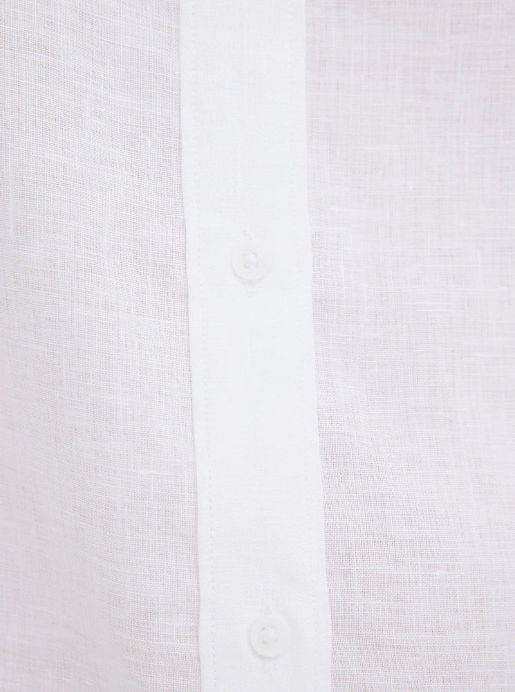 Cove Linen Shirt - White