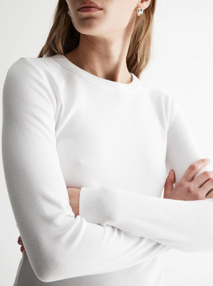 Nola Long Sleeve Top - White