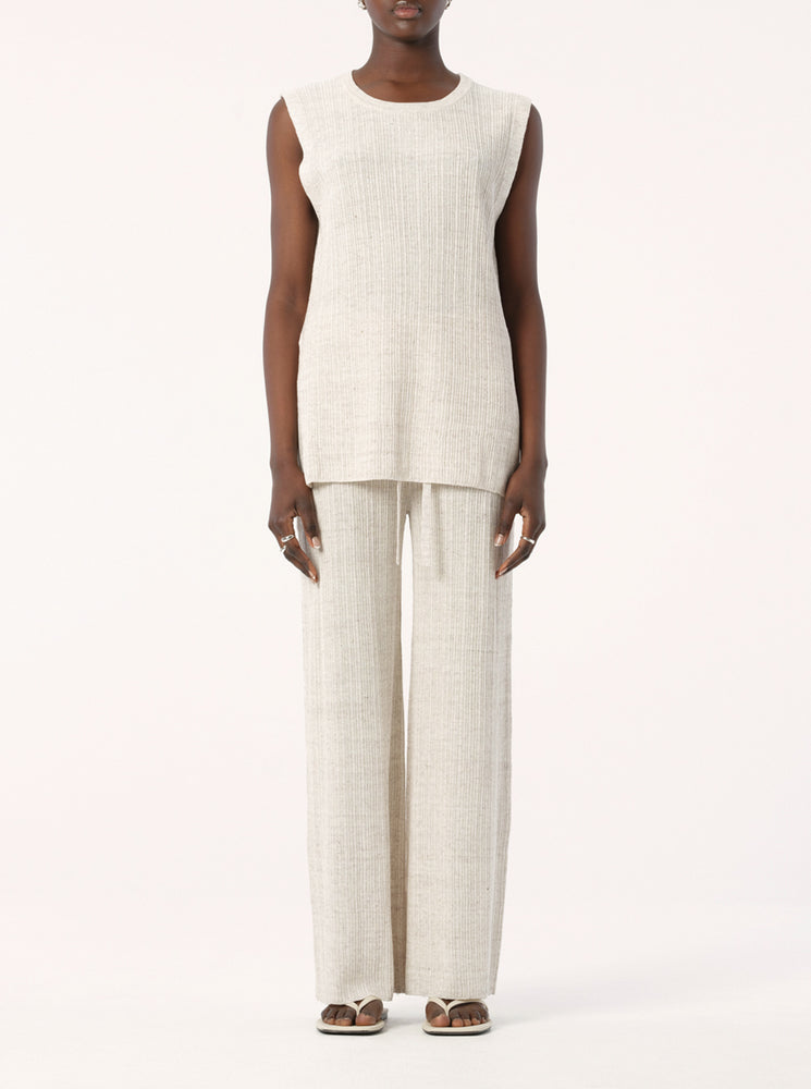 
            
                Load image into Gallery viewer, Oscar Knit Top - Oat Marle
            
        
