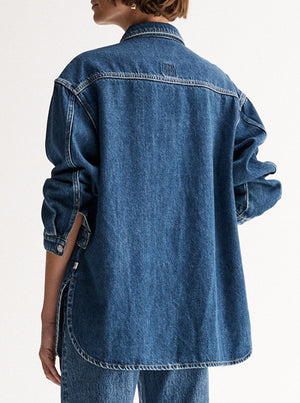 Odin Denim Shirt - Dark Indigo