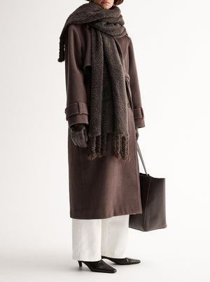 Lottie Scarf - Chocolate