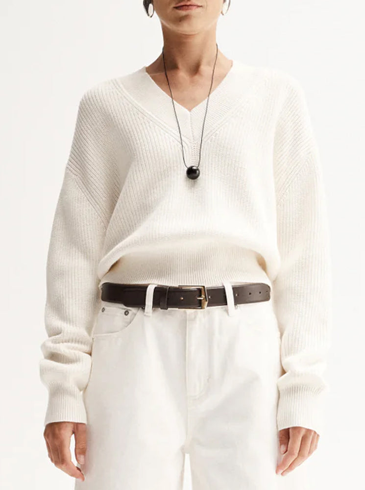Chester Knit Jumper - Ecru