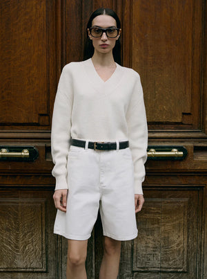 Chester Knit Jumper - Ecru