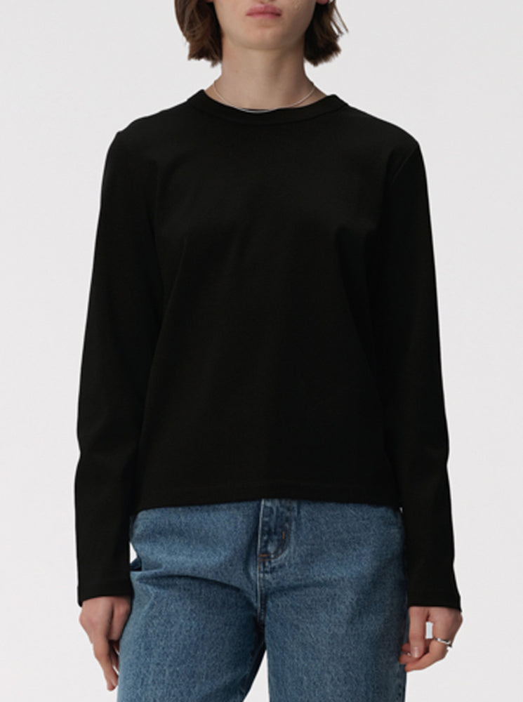 
            
                Load image into Gallery viewer, Zoe LS Tee - Black
            
        