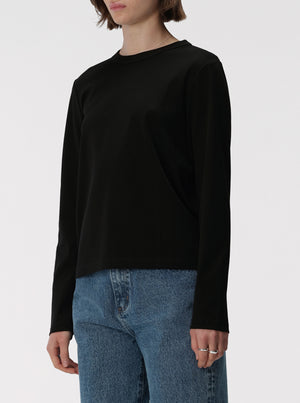 Zoe LS Tee - Black