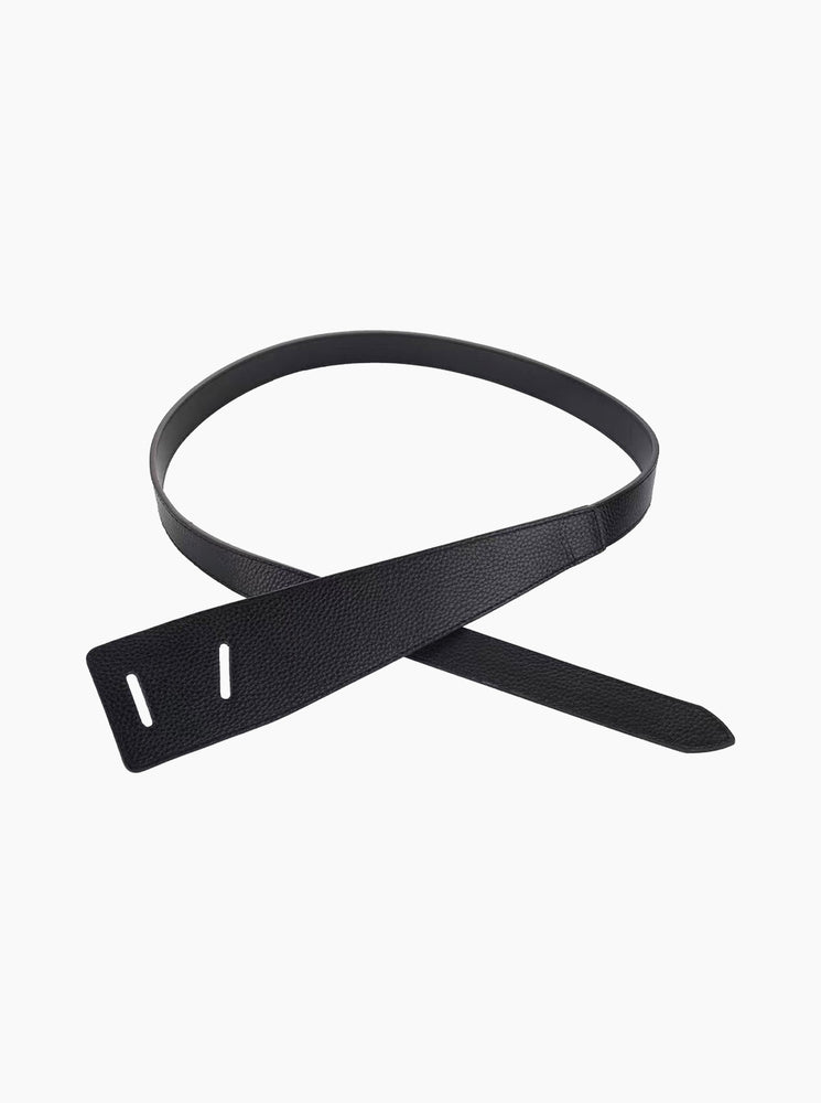 Katya Leather Belt  - Black