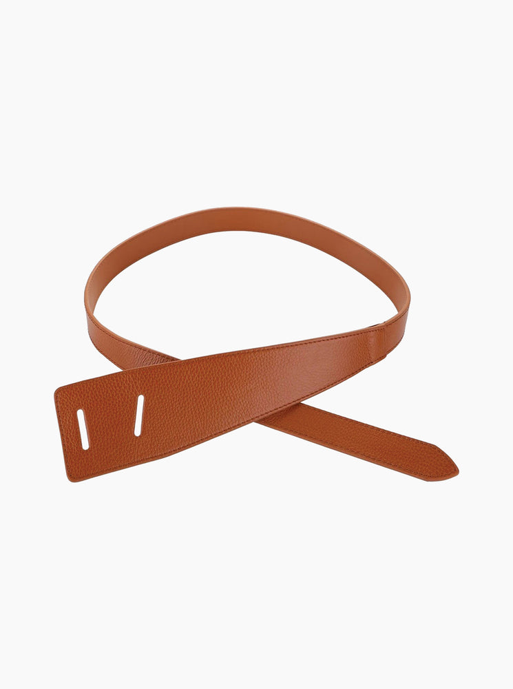 Katya Leather Belt - Tan