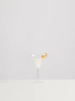 Le Twist Glass - Opaque Yellow/White