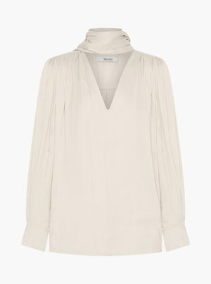 Lena V-Neck Top - Nougat