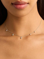 Live in Peace Choker - Sterling Silver