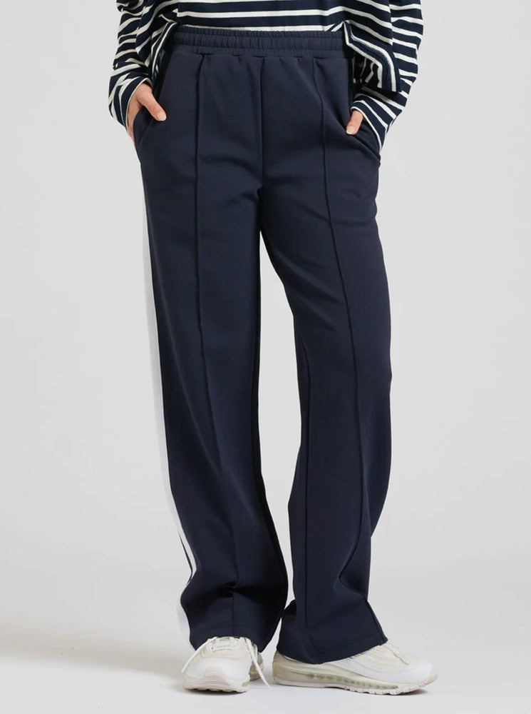 The Lola Pant - French Navy & Ivory