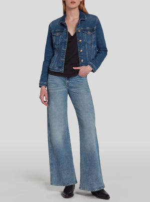 Lotta Luxe Vintage  Jean  Selfmade - Mid Blue