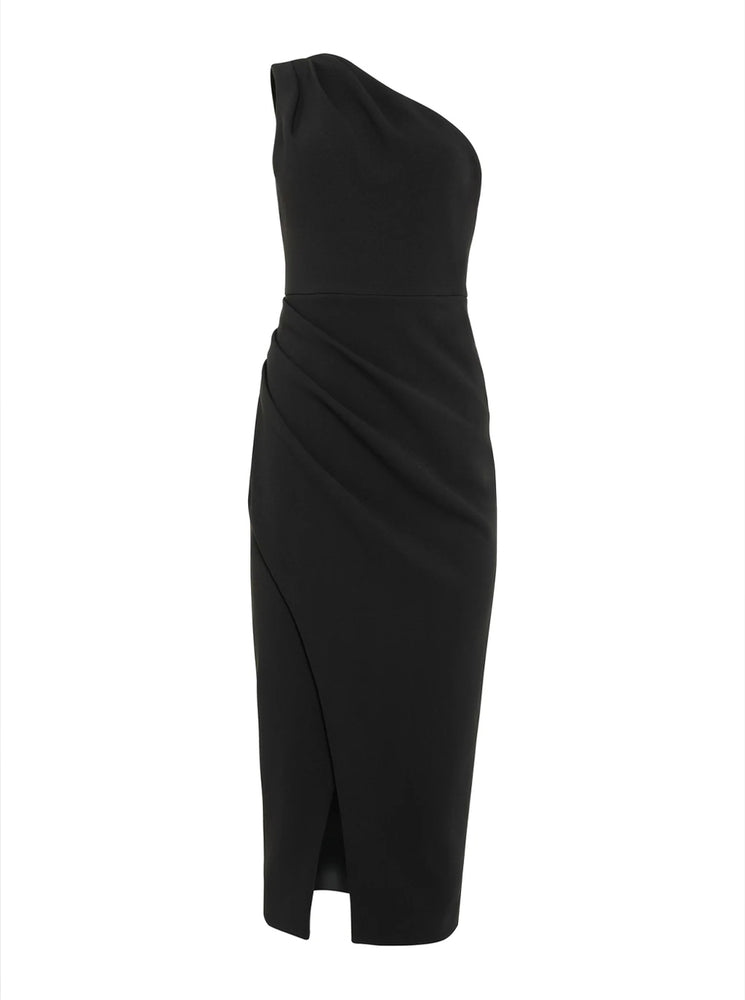 Fade Into You Midi Dress - Black