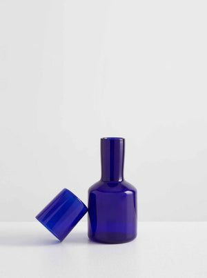 
            
                Load image into Gallery viewer, J&amp;#39;ai Soif Carafe &amp;amp; Glass - Indigo
            
        