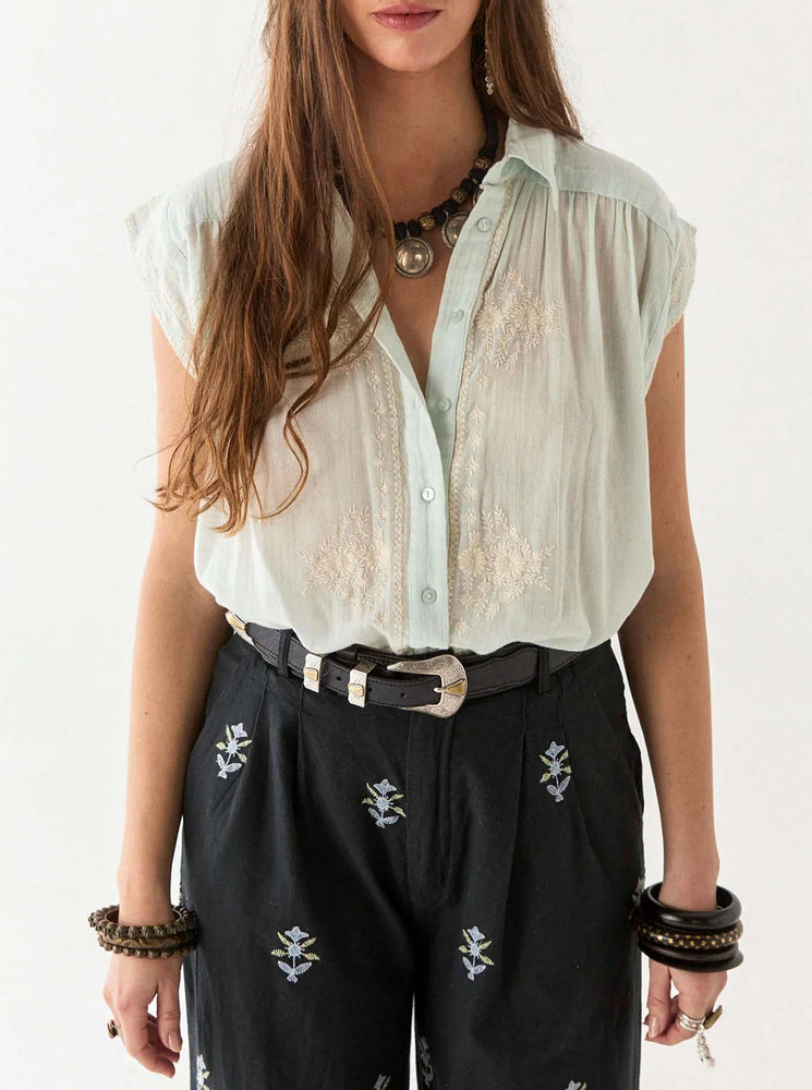Mafalda Blouse - Daisy Azzuro