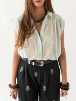 Mafalda Blouse - Daisy Azzuro