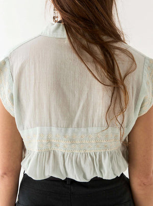 Mafalda Blouse - Daisy Azzuro