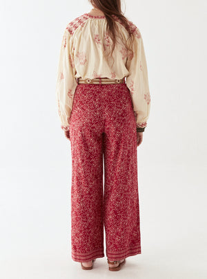 Margaux Blouse - Simple Red