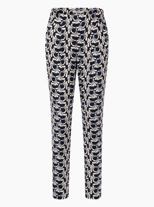 
            
                Load image into Gallery viewer, Medea Big Pattern Print Pant - Blue Graphical 88
            
        