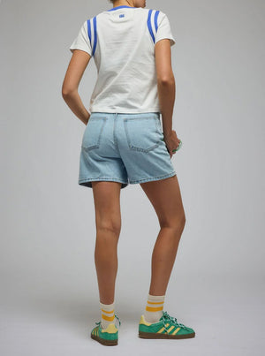 Mi Scusi Baby Tee - Warm White