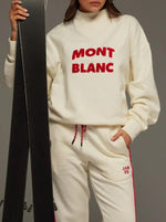 Mont Blanc Sweatshirt - Coconut