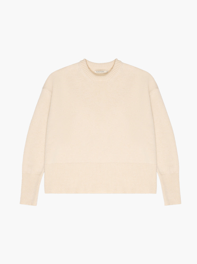 Nikos Woman Jumper - Macadamia
