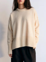 Nikos Woman Jumper - Macadamia