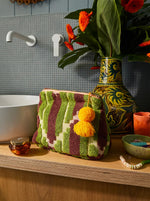 Nisha Terry Pouch - Palm Medium