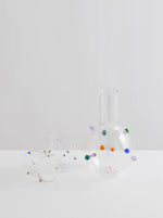 Pomponette Carafe - Clear/Multi