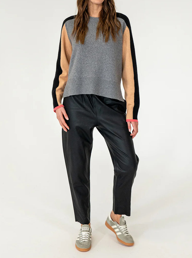 Sevilla Knit - Charcoal Multi