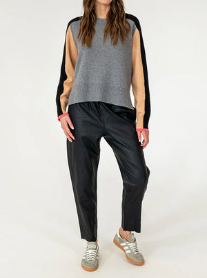 Sevilla Knit - Charcoal Multi