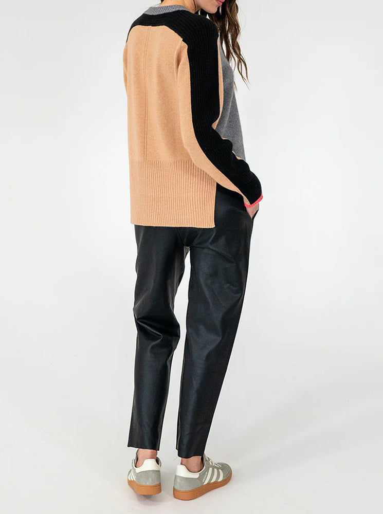 Sevilla Knit - Charcoal Multi