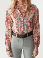 Tito Blouse - Tropicana Shrimp