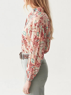 Tito Blouse - Tropicana Shrimp