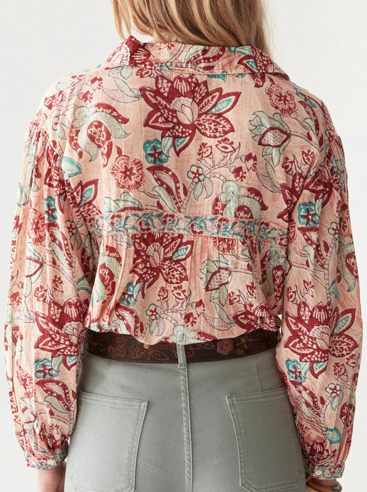 Tito Blouse - Tropicana Shrimp