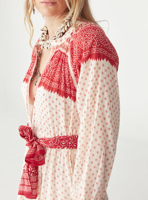 Triana Dress - Passion Red