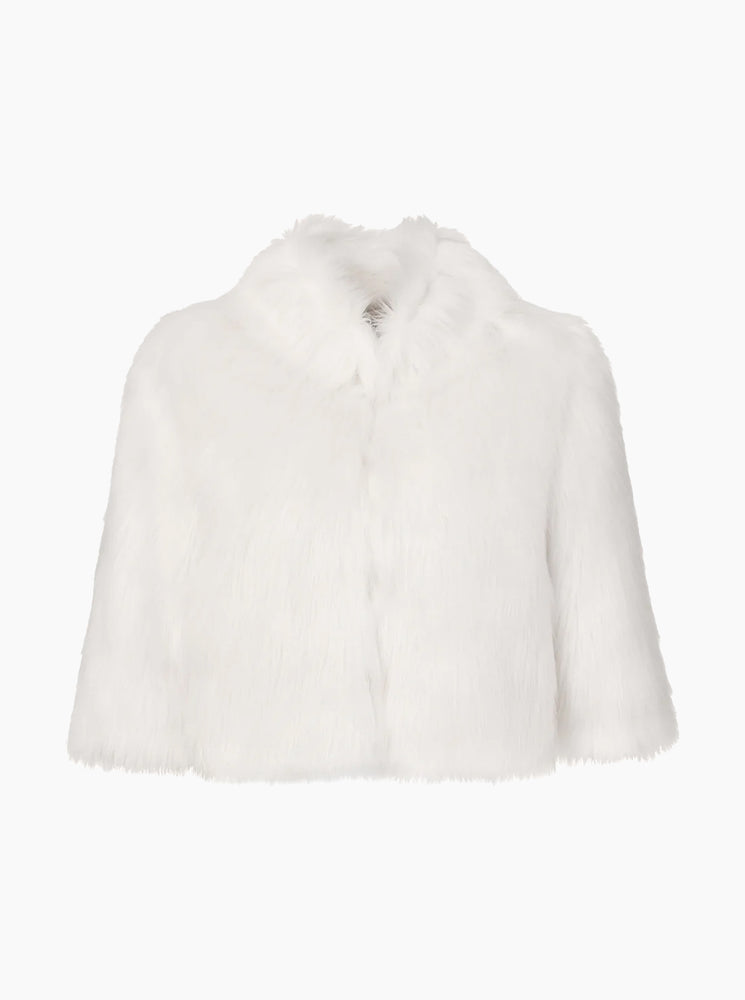 Desire Cropped Jacket - Ivory